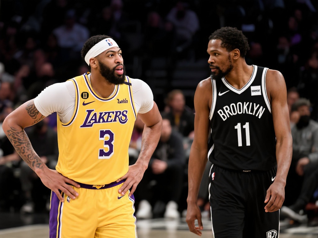 安东尼-戴维斯与丹尼尔-加福德确认参加今日对篮网的较量