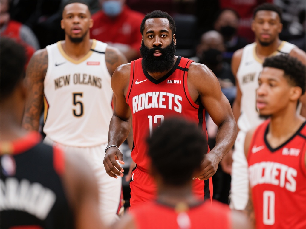 “火箭难破魔咒，哈登离队后湖人主场七连败”